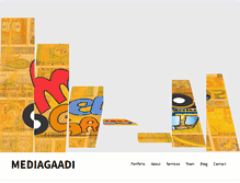 Tablet Screenshot of mediagaadi.com